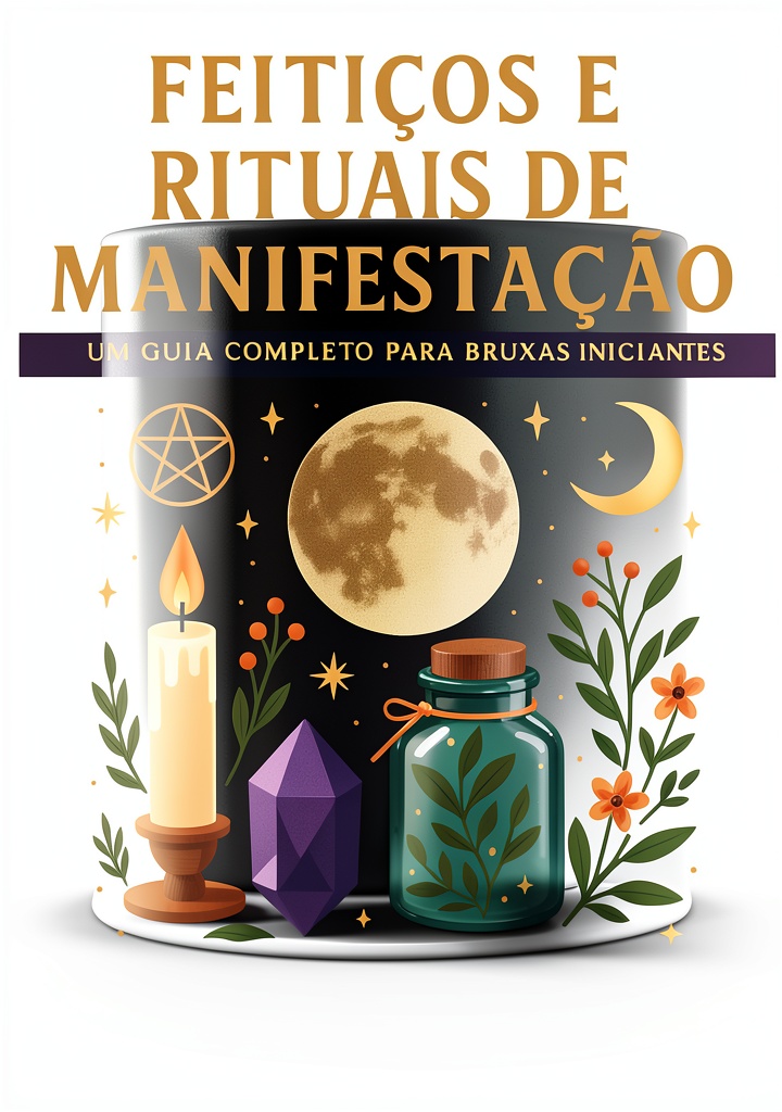 Installing A Série de Bruxaria Book 1 Witchcraft Guide Portuguese Kindle Edition on a wooden desk