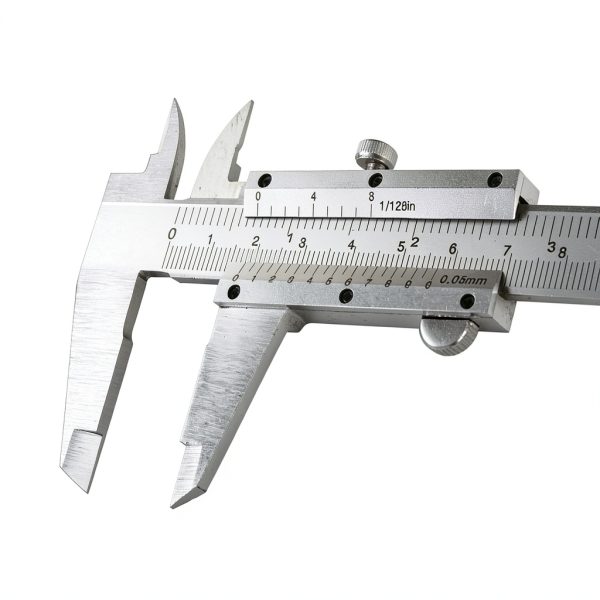 Non Digital Vernier Caliper 150mm Stainless Steel 0.05mm Dual Scale-3