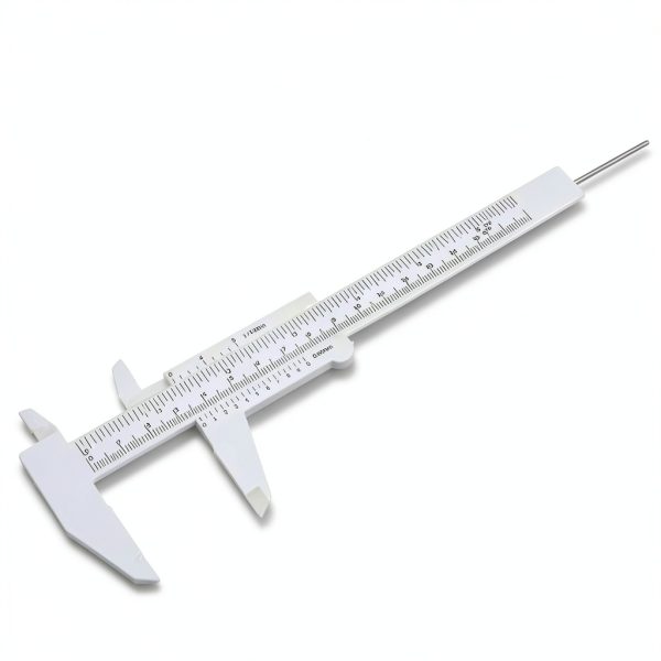 Vernier Caliper Waterproof Plastic Eyebrow Permanent Makeup Ruler Students Experimental Measurement Tools For Permanent Makeup Tattoo Eyebrow Line Lip-6