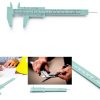 Plastic Double Rule Scale Vernier Caliper 150mm Black - ProMeasure-1