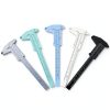 5 PCS Plastic Vernier Caliper Measuring Tool 6 Inch/150mm, Eyebrow Measuring Tool, Brow Mapping Ruler, Metric Millimeter and Inch 2 in 1-0