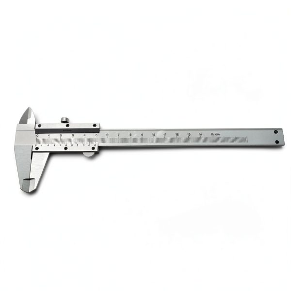 Metal Caliper Measuring Tool 150mm*0.01mm Stainless Steel Caliper Measuring Tool Calibrador Machinist Tools Micrometer Inch/MM/Fraction for DIY/Household-3
