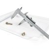 Metal Caliper Measuring Tool 150mm*0.01mm Stainless Steel Caliper Measuring Tool Calibrador Machinist Tools Micrometer Inch/MM/Fraction for DIY/Household-0