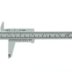 Plastic Double Rule Scale Vernier Caliper 150mm Black - ProMeasure-0