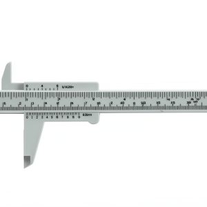 Plastic Double Rule Scale Vernier Caliper 150mm Black - ProMeasure-0