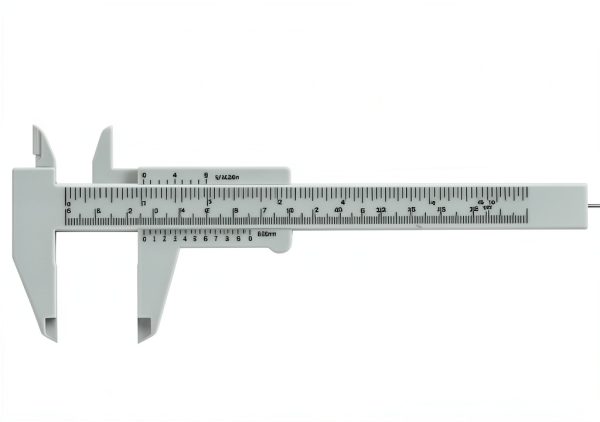 Plastic Double Rule Scale Vernier Caliper 150mm Black - ProMeasure-0