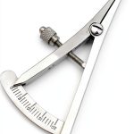 CASTROVIEJO CALIPER 3.25in steel Vernier Caliper 0-20mm by DDP-0