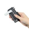 Mini Vernier Caliper Keychain HELAIMAY Portable Pocket Caliper Black-5