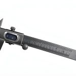 General Tools Vernier Caliper #722 Metric & English Machined Steel-0