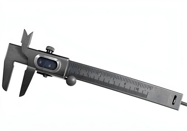 General Tools Vernier Caliper #722 Metric & English Machined Steel-0