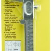 General Tools Vernier Caliper #722 Metric & English Machined Steel-2