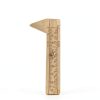 Brass Vernier Caliper 0-80mm Dual Scale Tool with Pointed Tip-2