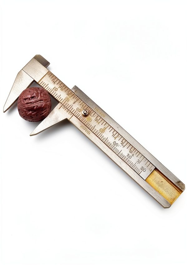 Brass Dual Scale Calipers - Precision Mechanical Measuring Tool for-3