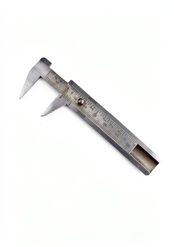 Brass Dual Scale Calipers - Precision Mechanical Measuring Tool for-0