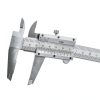 6-Inch/150mm Vernier Caliper Measuring Tool, Fractional Calipers, High-Hardness Steel Mechanical Micrometer, Non-Digital Slide with Dual Imperial/Metric Scale, 0.02 mm&1/128 Inch-3