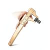 Brass Pocket Caliper with Double Scale Sliding, Measuring Tool mm/inch Sliding Gauge Mini Vernier Caliper for Bead Wire Jewels Rings Measurement(100mm), 1 Pack-4