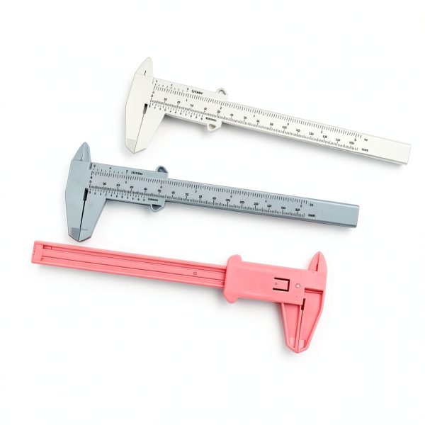 3Pcs Plastic Calipers Inch/Metric 6Inch 150mm Mini Vernier Caliper-6