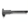 Honoson 10 Pcs Plastic Vernier Caliper 0-6 Inch Black Mini Double-5