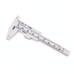 Measurement Tools Novice Vernier Caliper Portable White Sliding Design-0