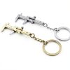 1pc Portable Mini Alloy Vernier Caliper Key Ring Accurate Measuring Tool with 0.0-1.57inch Range, Compact Key Chain Design-3