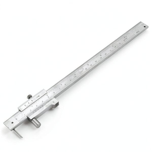 200mm Metal Scriber Calipers, Marking Gauge Calipers, 0-8 inch Carbide Parallel Cross Caliper for Scribing Iron, Steel, Wood and Other Materials-3