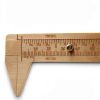 Brass Dual Scale Calipers - Precision Mechanical Measuring Tool for-2
