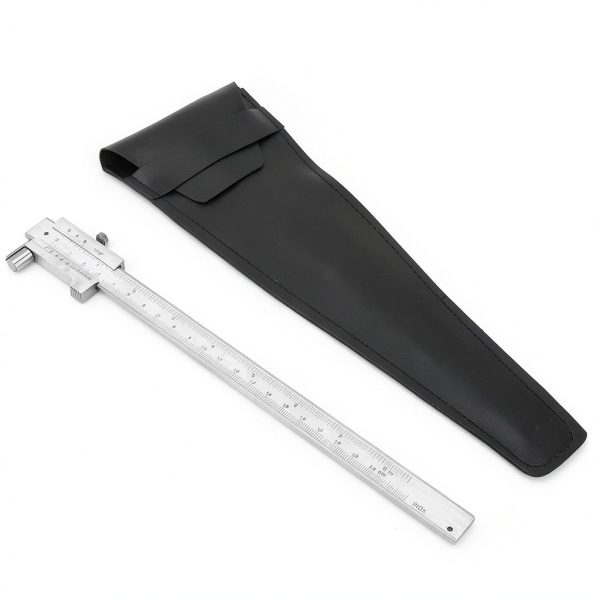 200mm Vernier Caliper Kodrily Steel Scribing Tool PU Bag-6