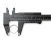 Honoson 10 Pcs Plastic Vernier Caliper 0-6 Inch Black Mini Double-2